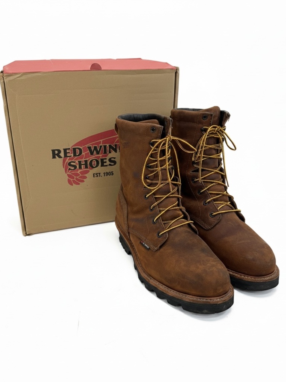 Red Wing LoggerMax Insulated Steel Toe Boots 12